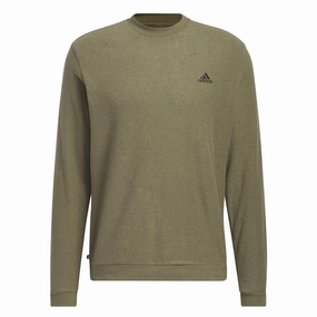 Lockstitch Detailing Movement Apparel adidas - Men's Core Crew Sweatshirt (IB6057)