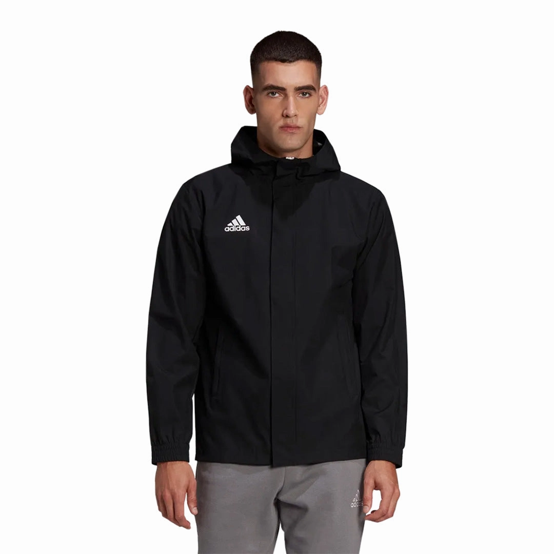 Thermal Barrier Interlock adidas - Men's Entrada 22 All Weather Jacket (HB0581)