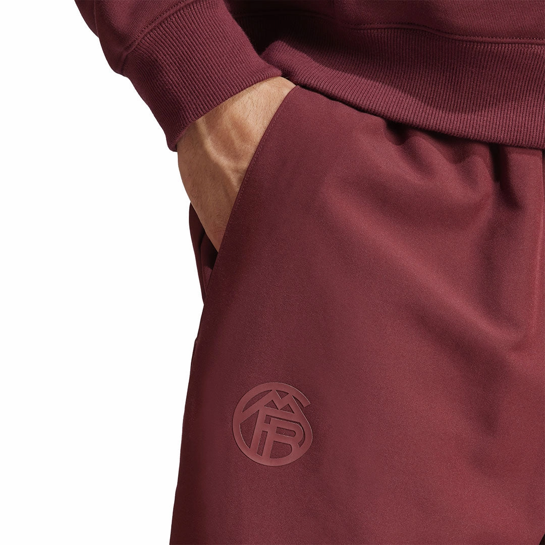 adidas - Men's FC Bayern Lifestyler Woven Pant (IB0994) Mesh Panel Daily Active