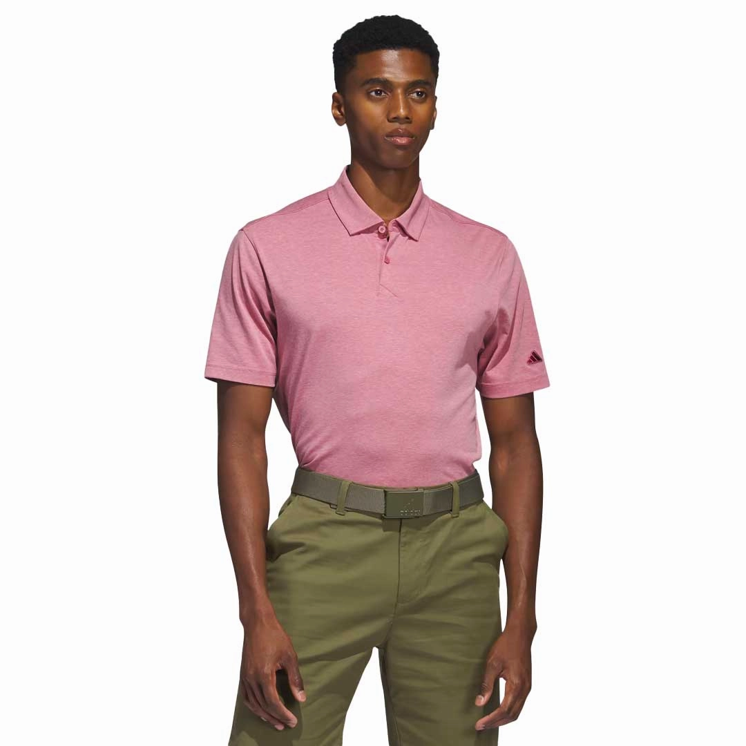 adidas - Men's Go-To Golf Polo (HS7600) Athletic Motion Airflow Enhancing Texture