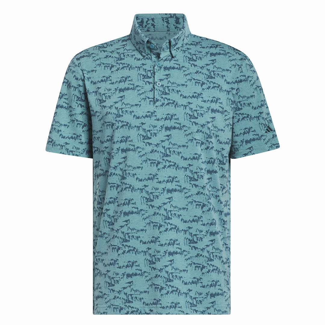 Any Activity Moisture Control Lining adidas - Men's Go-To Printed Polo (II7835)