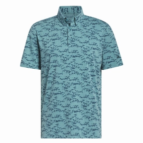 adidas - Men's Go-To Printed Polo (II7835) Breathe Fit
