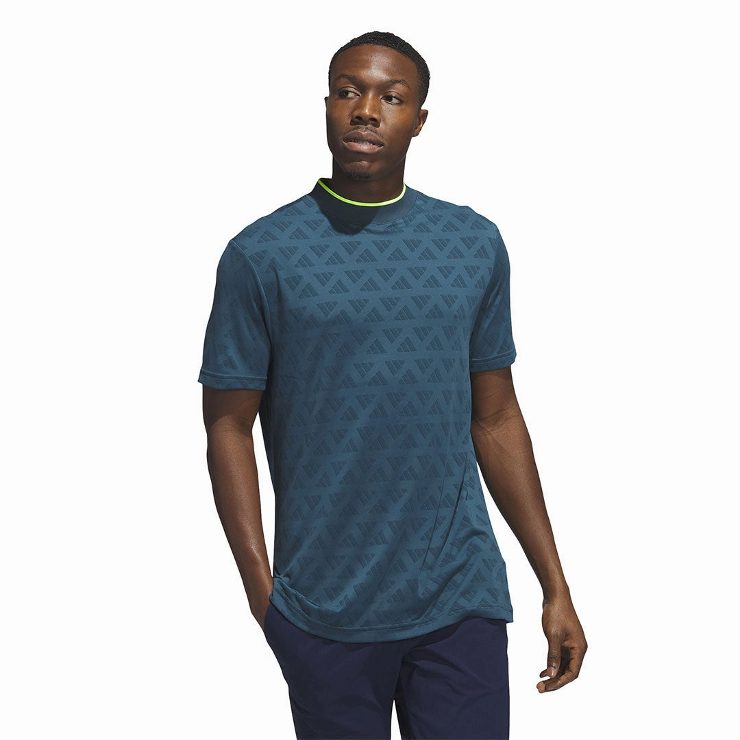 Urban Fit adidas - Men's Mock Jacquard Polo (IB1996)