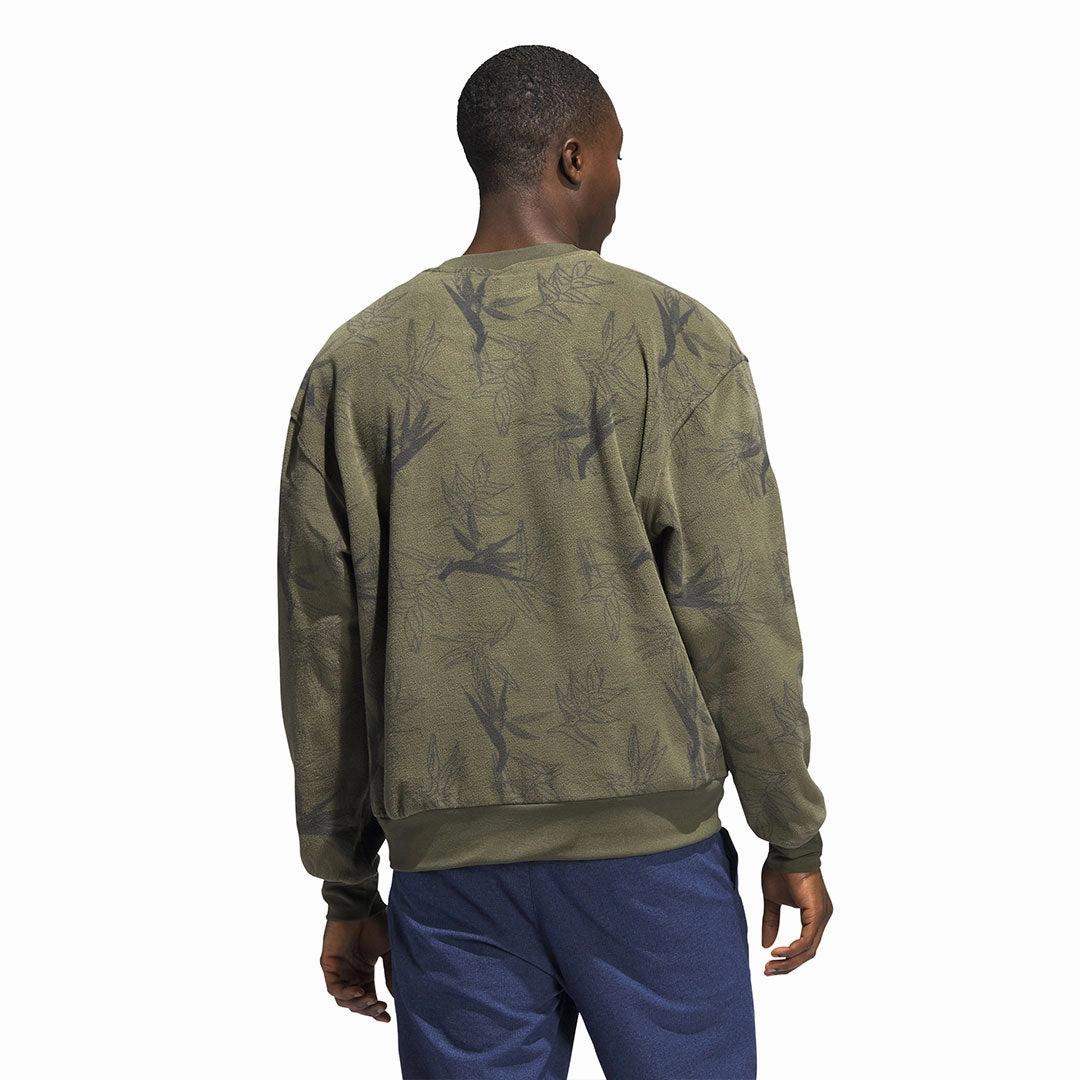 All Around Fit adidas - Men's Oasis Crew Sweatshirt (HZ3197)