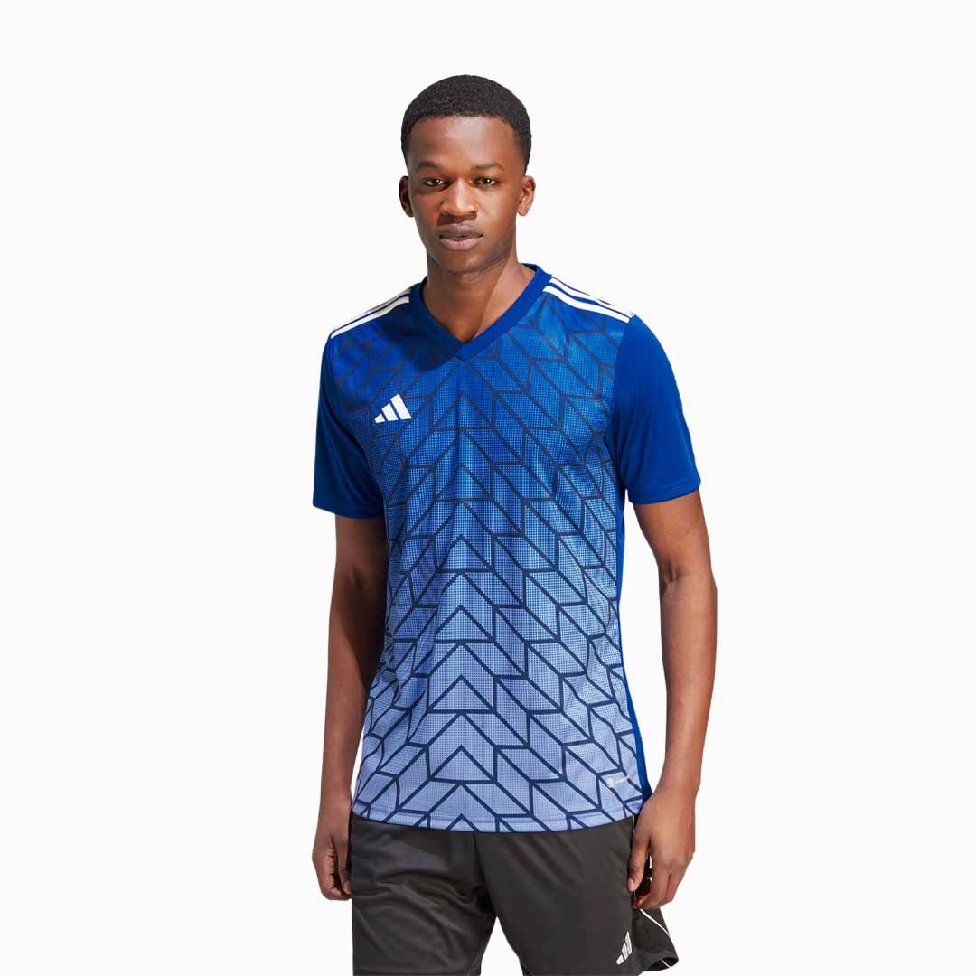 Raglan Sleeve Integration Pre Shrunk Material adidas - Men's Team Icon 23 Jersey (HR2632)