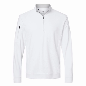 Soft Layers adidas - Men's Textured 1/4 Zip Pullover (DZ7097)