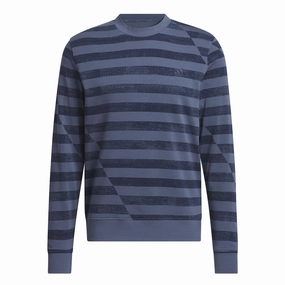 Non Chafing Edges Performance Stretch adidas - Men's Ultimate365 Printed Crewneck Sweatshirt (IU4524)