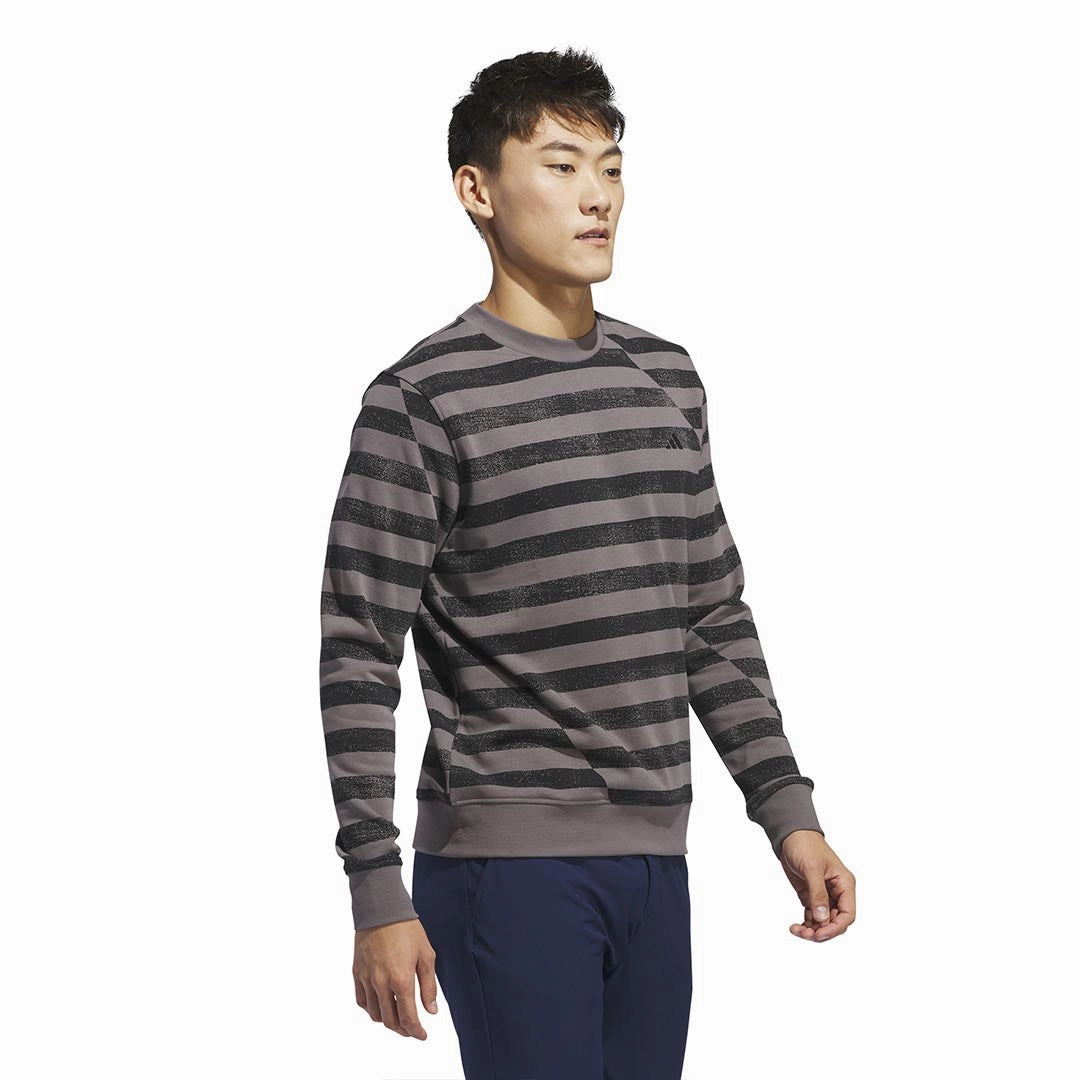 Fresh Comfort Relaxed Fit Technology adidas - Men's Ultimate365 Printed Crewneck Sweatshirt (IU4525)