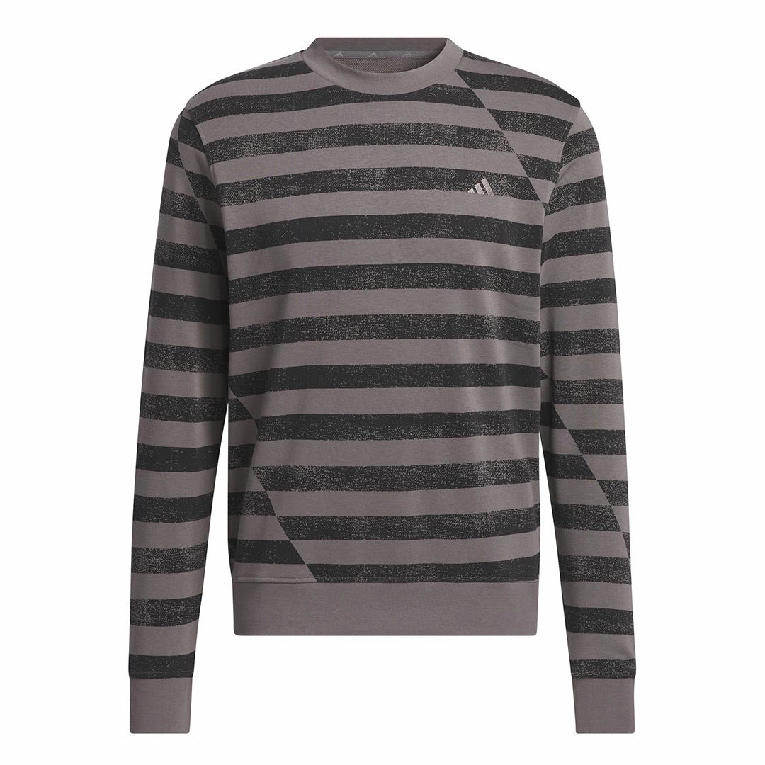 adidas - Men's Ultimate365 Printed Crewneck Sweatshirt (IU4525) Performance Flex Stretchable Seams