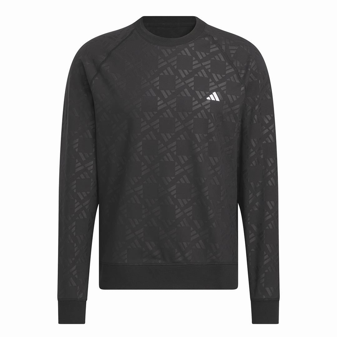 adidas - Men's Ultimate365 Tour Sweatshirt (IW3986) Ergonomic Cut Moisture Wicking Material