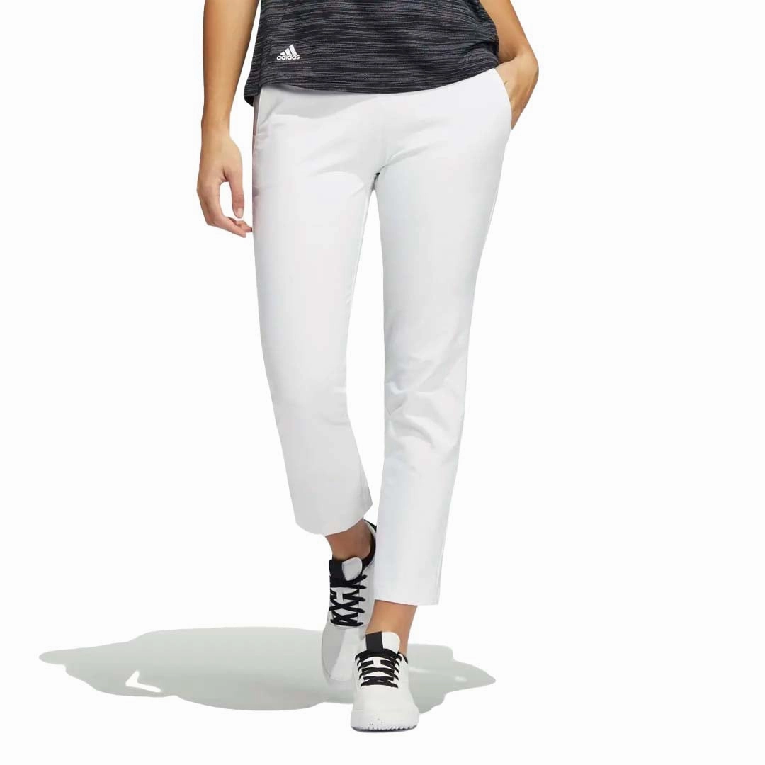 adidas - Women's Ankle Pull-On Ankle Pant (HA3405) Vapor Control Weave