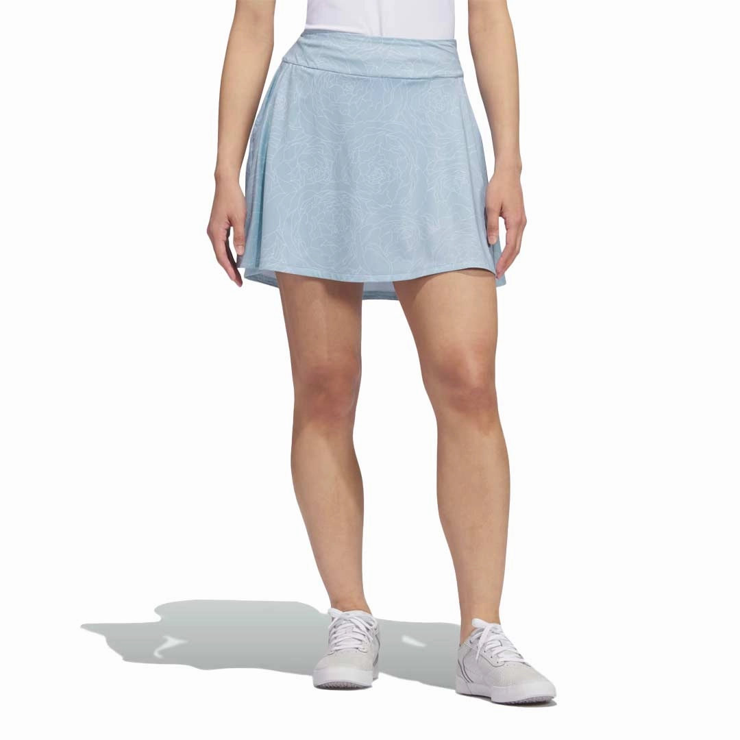 adidas - Women's Essentials Printed Golf Skort (HY7172) Athletic Outfit