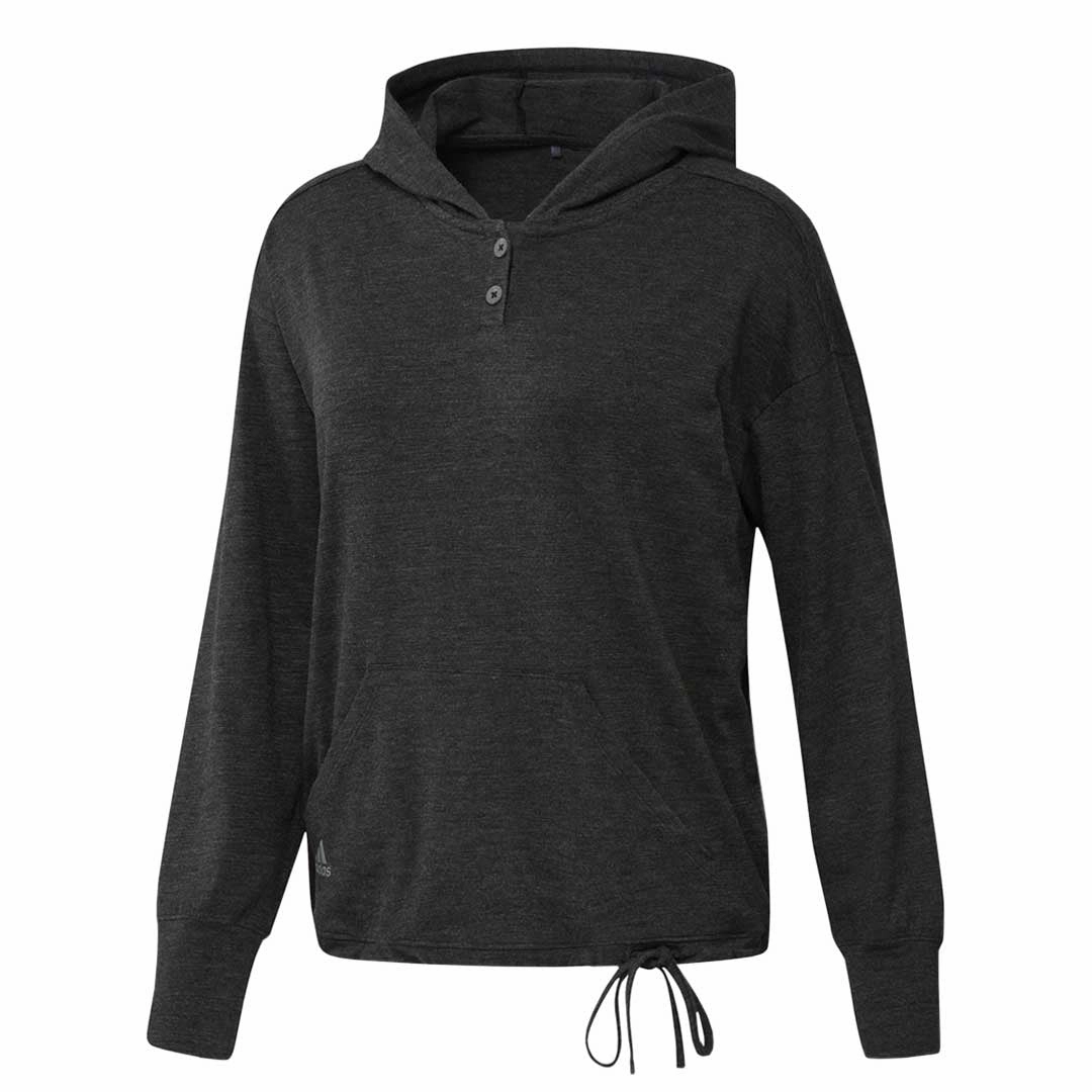 adidas - Women's Essentials Slub Golf Hoodie (HA3476) Gripped Hem Technology