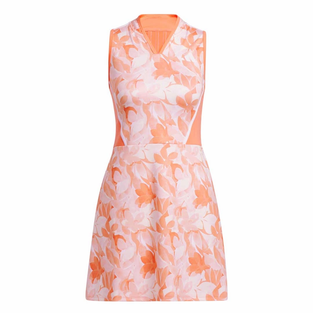 High Breathability Mesh adidas - Women's Floral Golf Dress (IB4531)