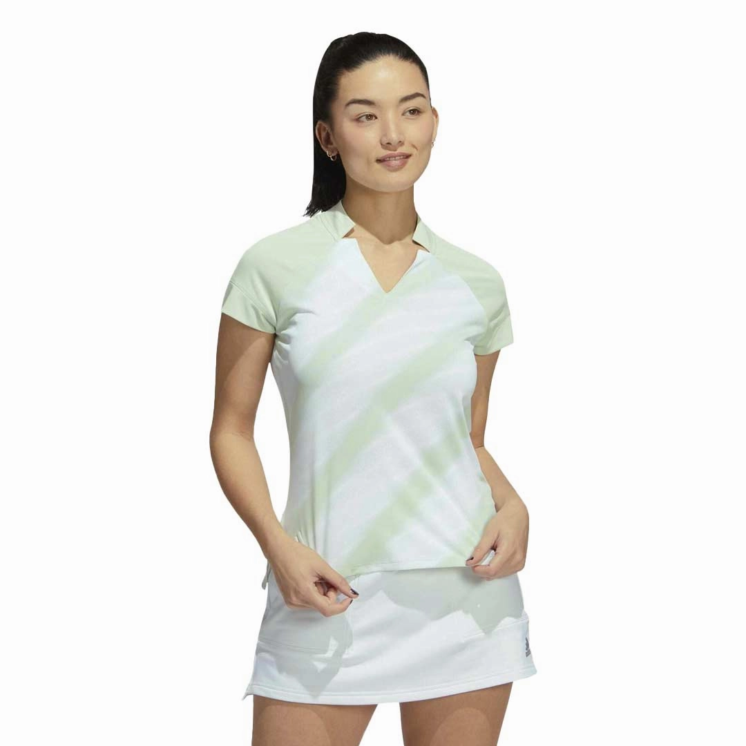 adidas - Women's HEAT.RDY Golf Polo (HG6950) Stretch Fabric Technology Vapor Control Weave