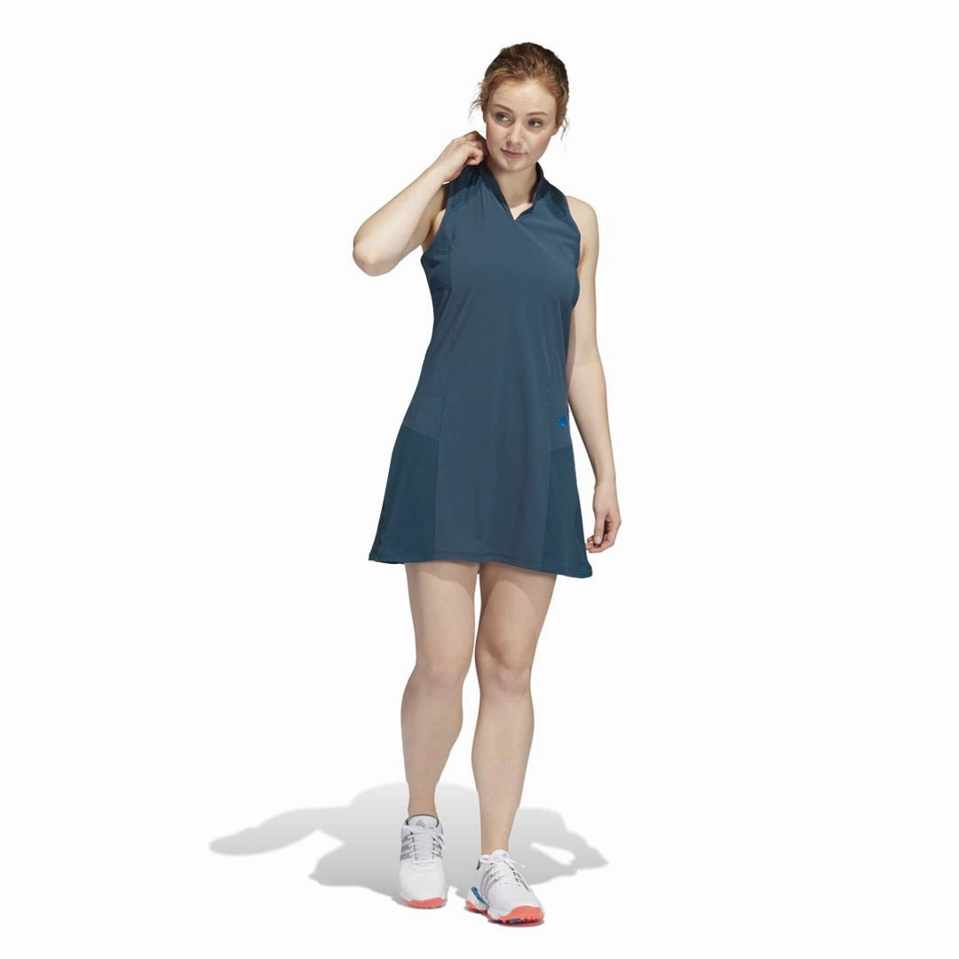 Ribbed Hem Detail adidas - Women's HEAT.RDY Sleeveless Dress (HA6054)