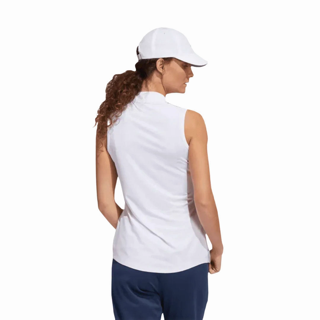 Modern Look adidas - Women's Herringbone Stripe Sleeveless Polo (HG6966)