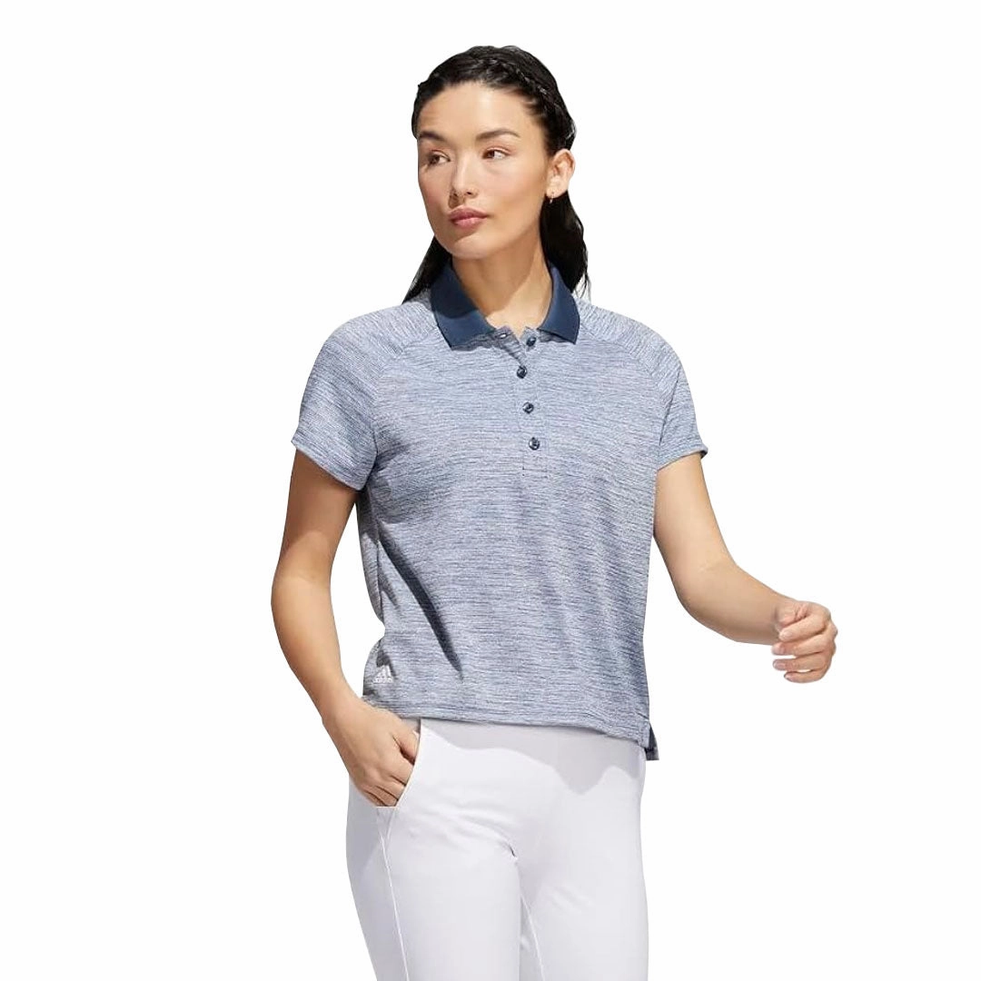Game Look adidas - Women's Melange Short Sleeve Polo (HI3985)