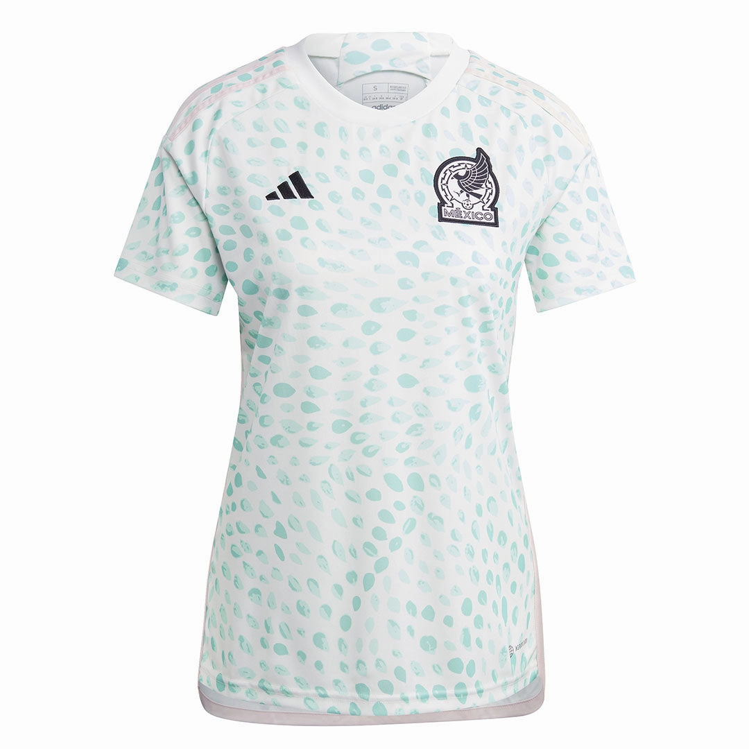 adidas - Women's Mexico Team 23 Away Jersey (HT4190) Focus Fit Low Impact Manufacturing
