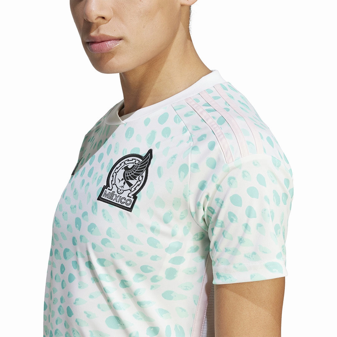 Gym Wear Wind Resistant Barrier adidas - Women's Mexico Team 23 Away Jersey (HT4190)