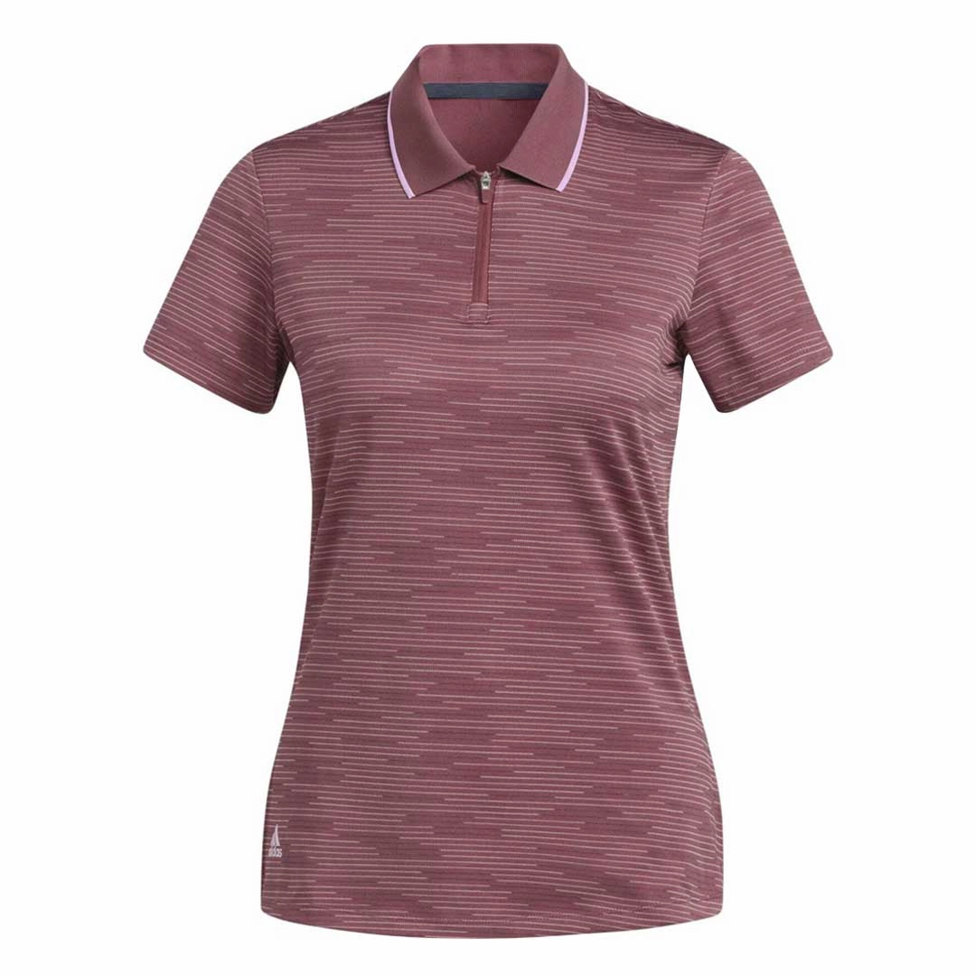 adidas - Women's Novelty Polo (HN5338) Fade Resistant Prints Flexible Comfort