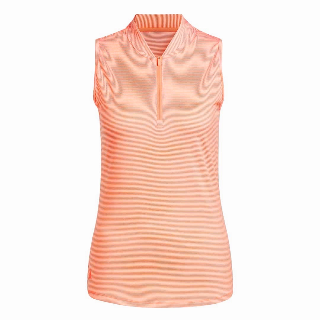 Anti Pilling Process adidas - Women's Ottoman Printed Sleeveless Polo (HT1247)