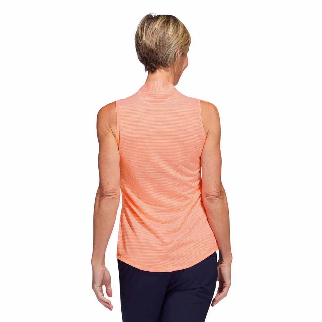 Energy Gear Body Fit adidas - Women's Ottoman Printed Sleeveless Polo (HT1247)