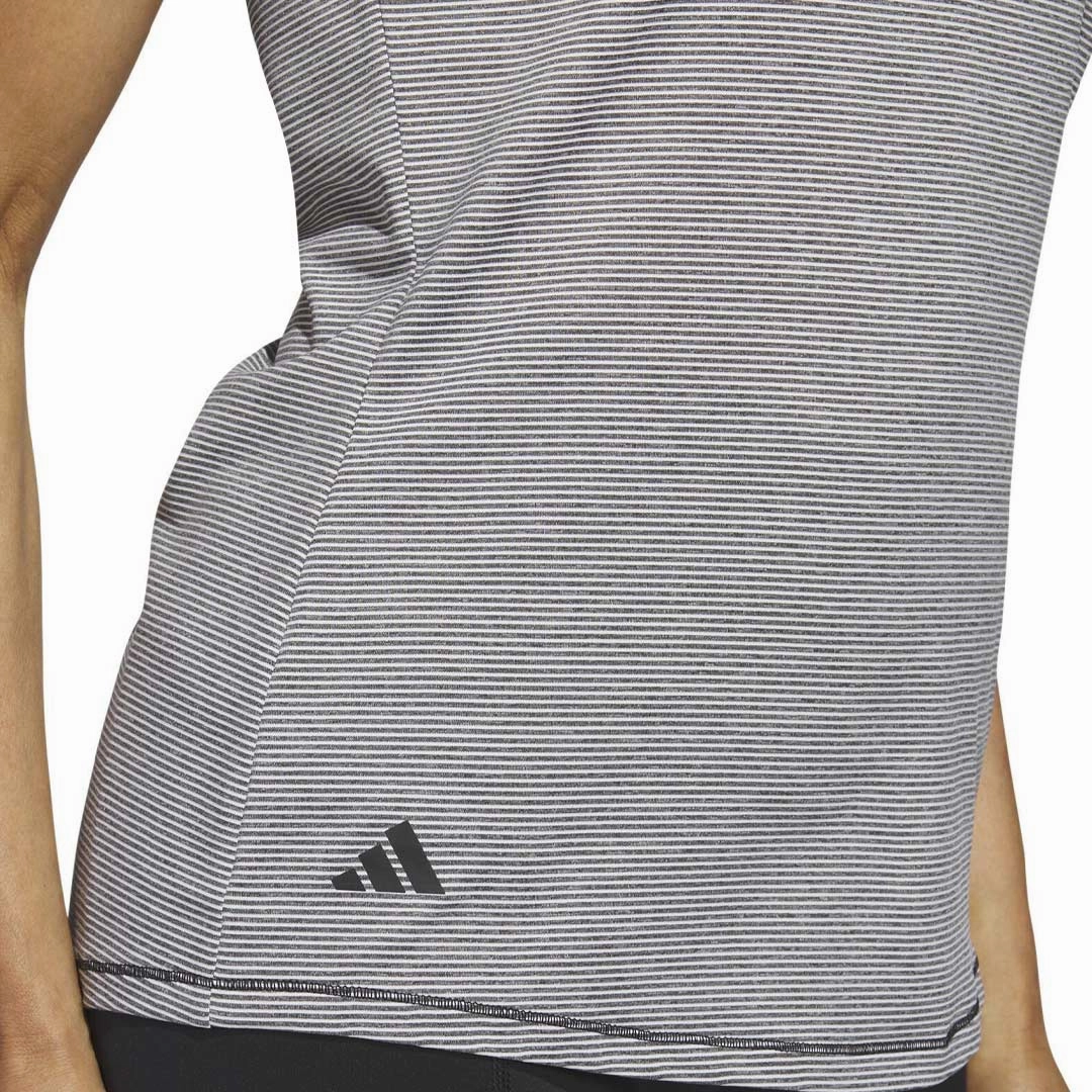 Comfort Focused adidas - Women's Ottoman Printed Sleeveless Polo (HT1251)