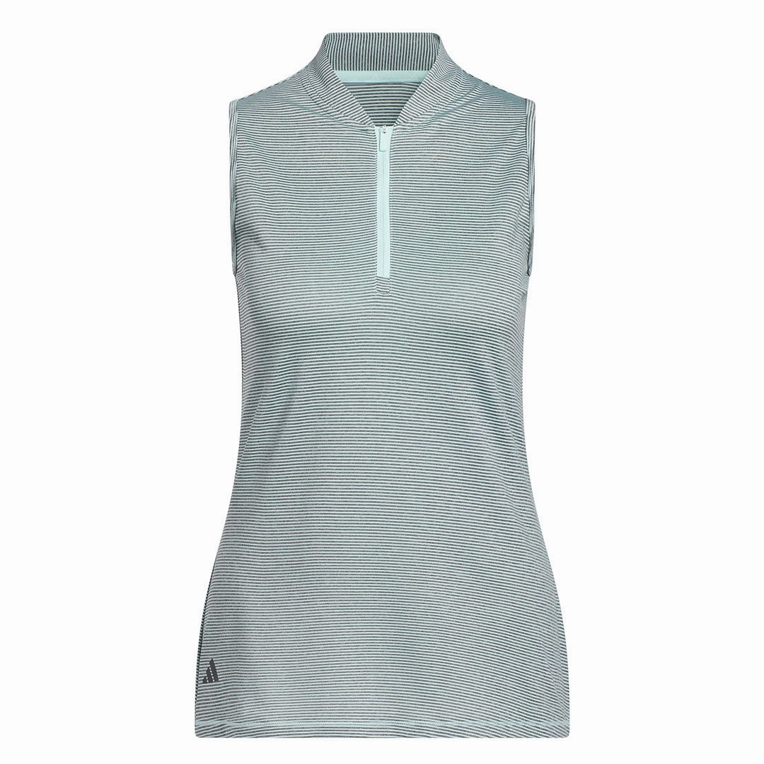 Minimal Design adidas - Women's Ottoman Printed Sleeveless Polo (II3243)