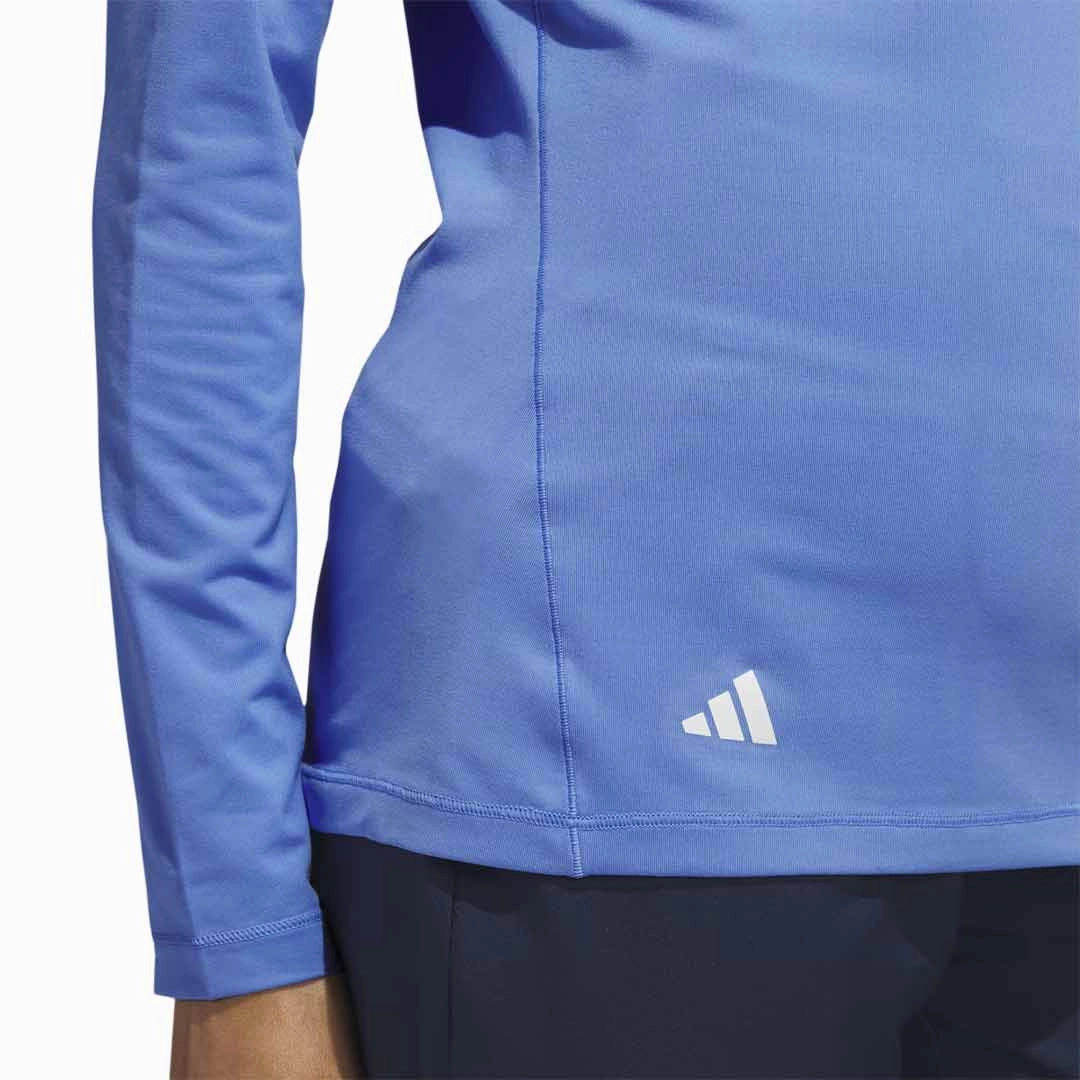 Flexible Neckline Brushed Fleece Lining adidas - Women's Performance Hoodie (HT1227)