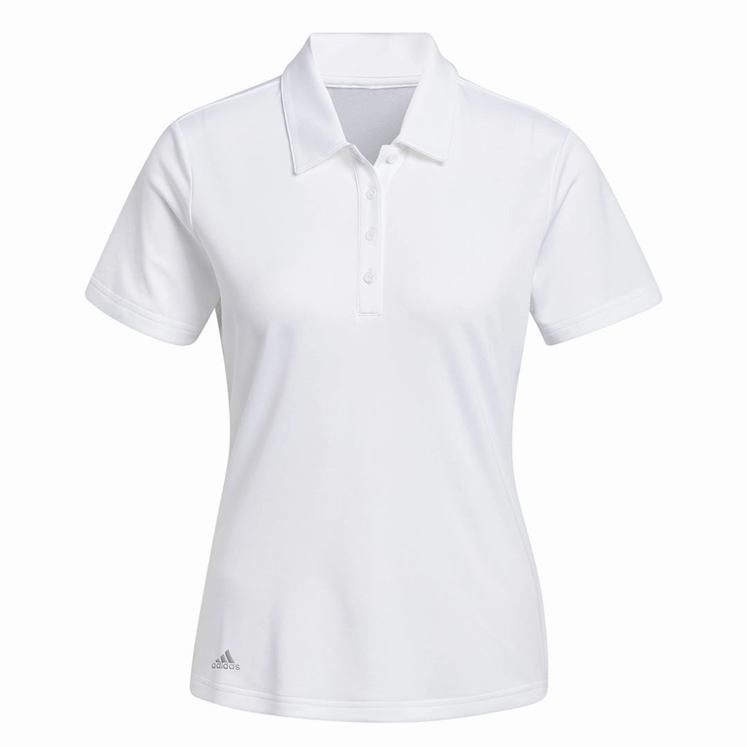 adidas - Women's Performance Primegreen Polo (GT7926) Lightweight Gear Wicking Fiber Technology