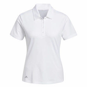 adidas - Women's Performance Primegreen Polo (GT7926) Lightweight Gear Wicking Fiber Technology