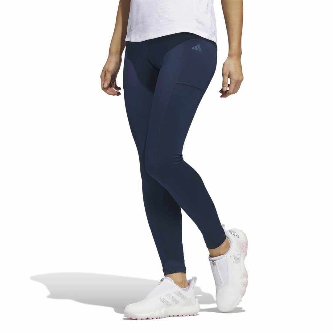 Temperature Regulating Fiber adidas - Women's Pocket Golf Leggings (HT1280)