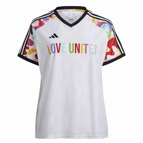 adidas - Women's Pride Prematch Jersey (Plus Size) (HY9633) Action Wear