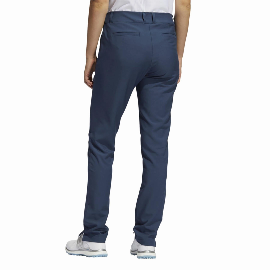 adidas - Women's Primegreen Full-Length Golf Pant (GL6689) Reinforced Seams Cozy Performance