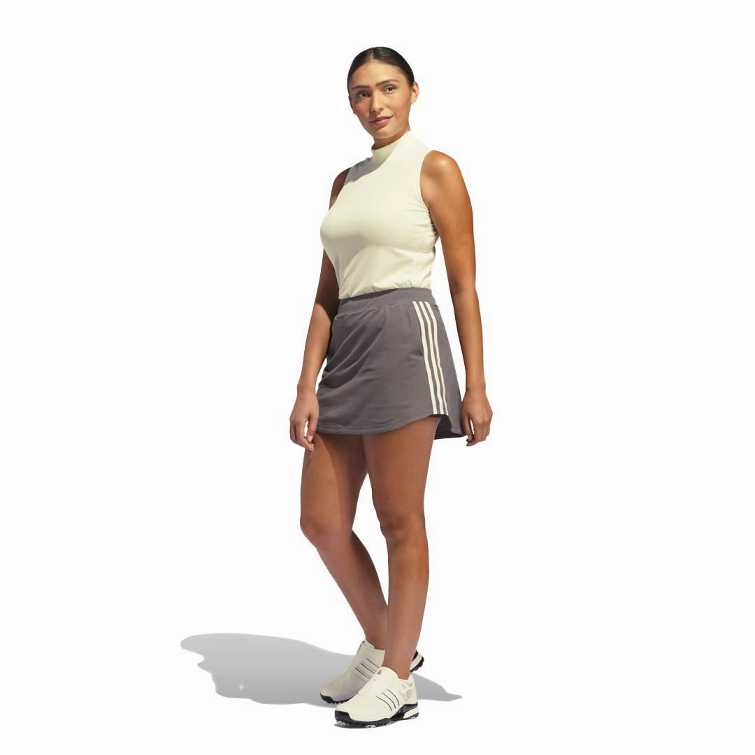 adidas - Women's Sleeveless Mock Neck Polo (IP4248) Crisp Look