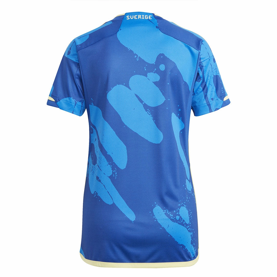 adidas - Women's Sweden 23 Away Jersey (HT7142) Hypoallergenic fabric