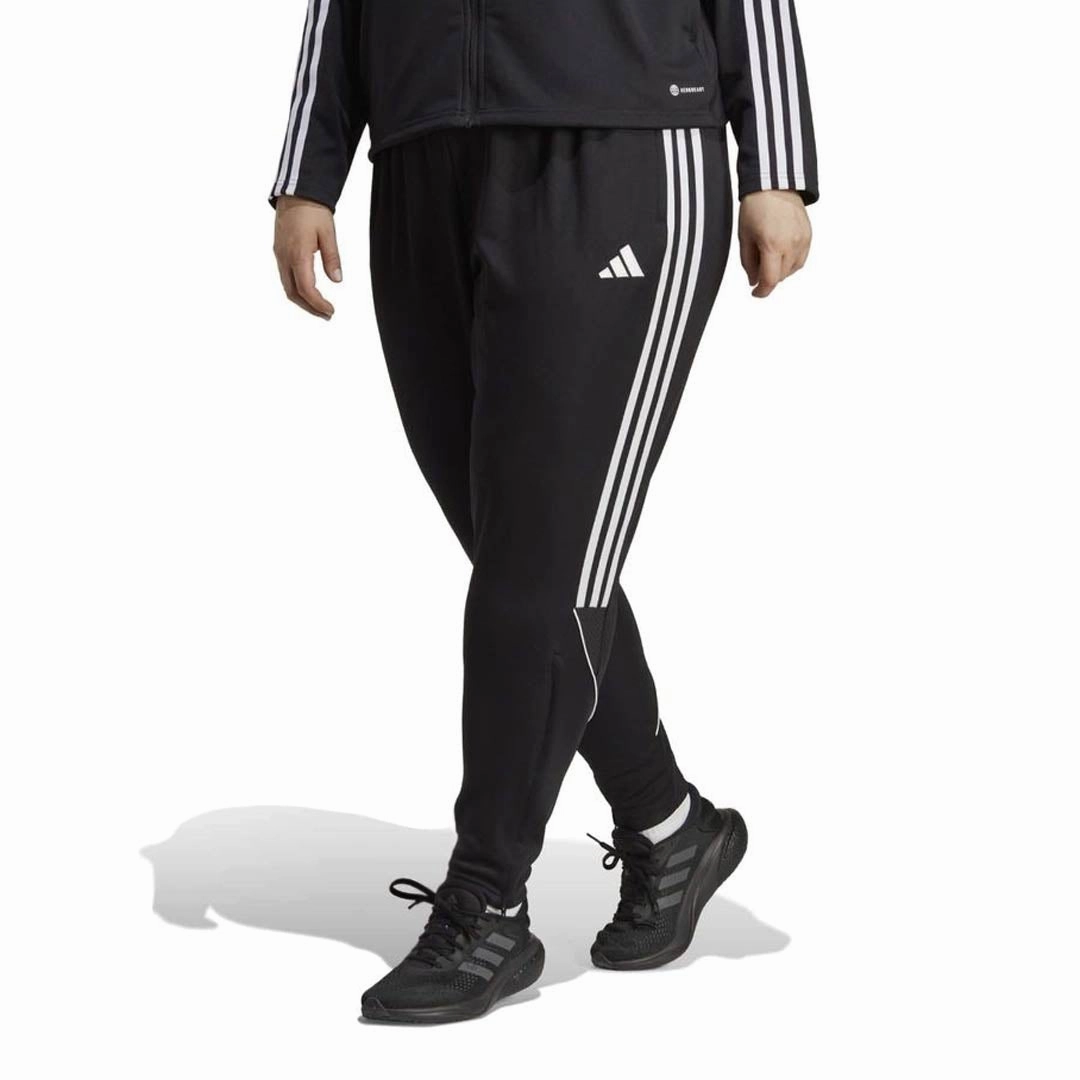 adidas - Women's Tiro 23 League Pant (Plus Size) (HS3537) Non Chafing Stitch System