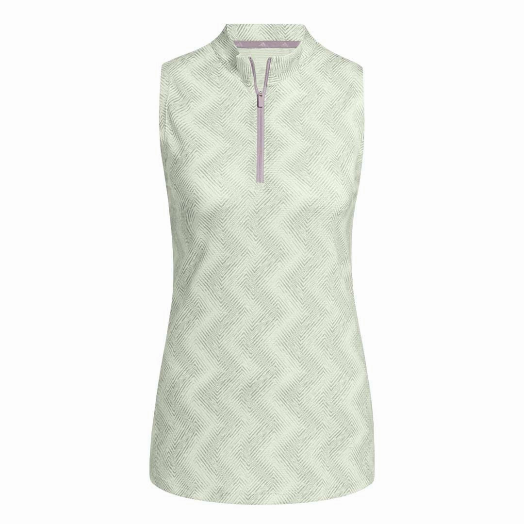 Anti Pilling Fabric Treatment adidas - Women's Ultimate365 Ottoman Printed Sleeveless Polo (IP8689)