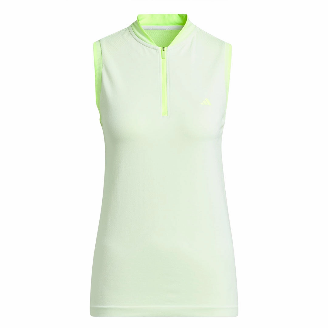 Low Impact Dye Process adidas - Women's Ultimate365 Primeknit Sleeveless Polo (HY7207)
