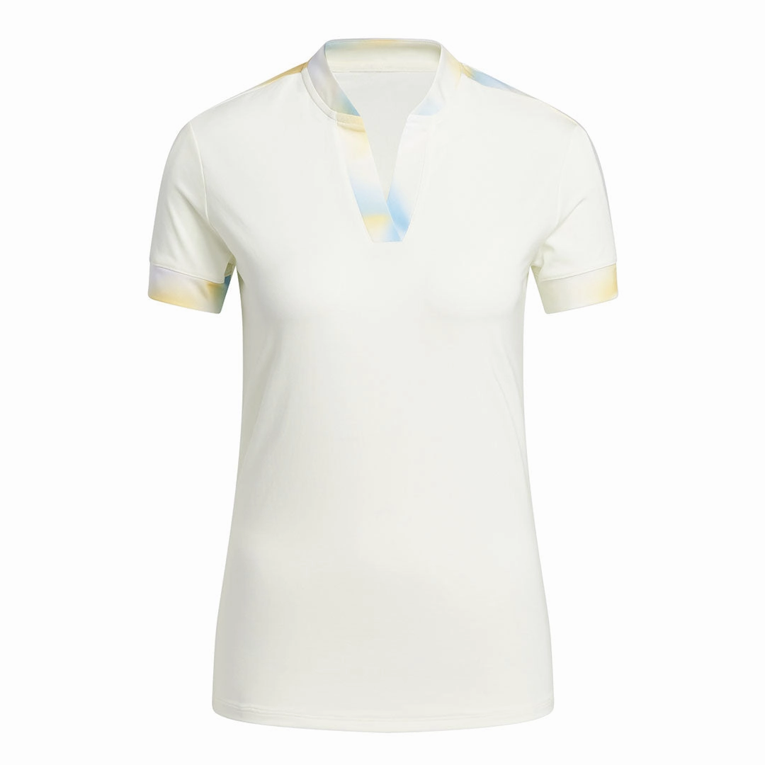 adidas - Women's Ultimate365 Print Short Sleeve Polo (IP4229) Non Restrictive Silhouette