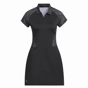 Yarn Dye Pattern adidas - Women's Ultimate365 Short Sleeve Dress (IN9915)