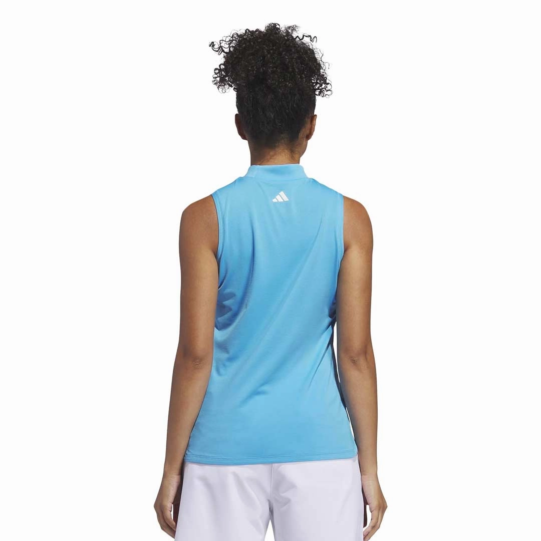 Thermal Retention Lining Quick Comfort adidas - Women's Ultimate365 Sleeveless Mock Neck Polo (IP4249)