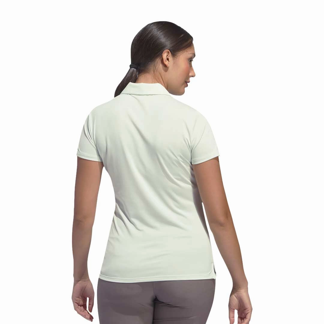 adidas - Women's Ultimate365 Solid Short Sleeve Polo (IP8684) Dynamic Fit Tight Knit