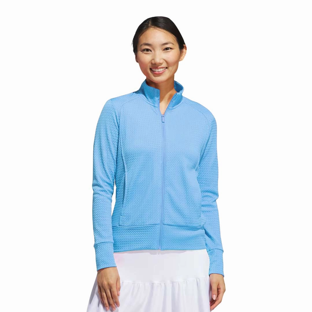 adidas - Women's Ultimate365 Textured Jacket (IN4266) Full Zip Option