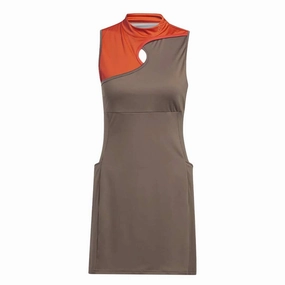 adidas - Women's Ultimate365 Tour Colorblocked Dress (HS8956) Weightless Layer Base Comfort