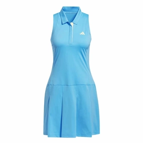 adidas - Women's Ultimate365 Tour Pleated Dress (IP4183) Relaxed Silhouette