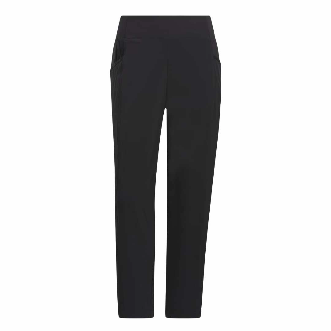 adidas - Women's Ultimate365 Tour Pull-On Golf Ankle Pant (HS8967) Slub Textured Surface Reinforced Stress Point Stitching