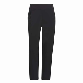 adidas - Women's Ultimate365 Tour Pull-On Golf Ankle Pant (HS8967) Slub Textured Surface Reinforced Stress Point Stitching
