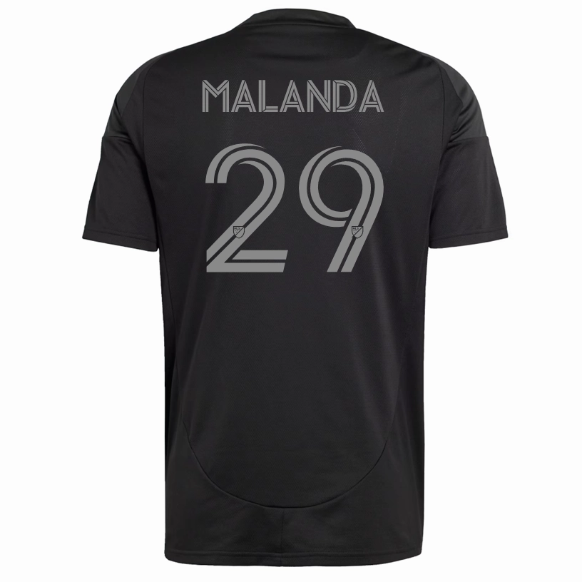 Motion Friendly Lightweight Knit adidas Adilson Malanda Charlotte FC Away Jersey 25/26 (Black)
